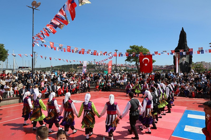 19 Mayıs Atatürk'ü Anma, Gençlik ve Spor Bayramı Çanakkale’de Coşkuyla Kutlandı