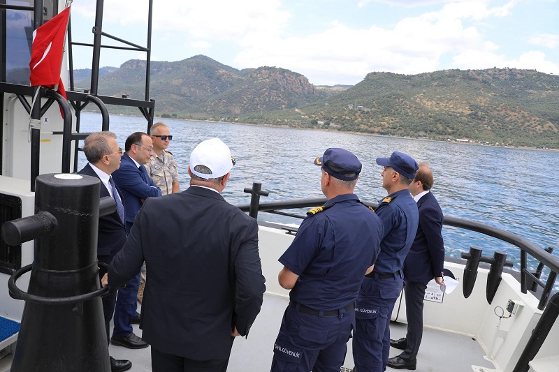 Valimiz Doç. Dr. Ömer TORAMAN, Ayvacık İlçesinde İncelemelerde Bulundu