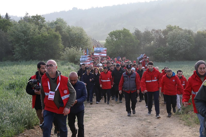 57. Alay’a Vefa Yürüyüşü Gerçekleştirildi